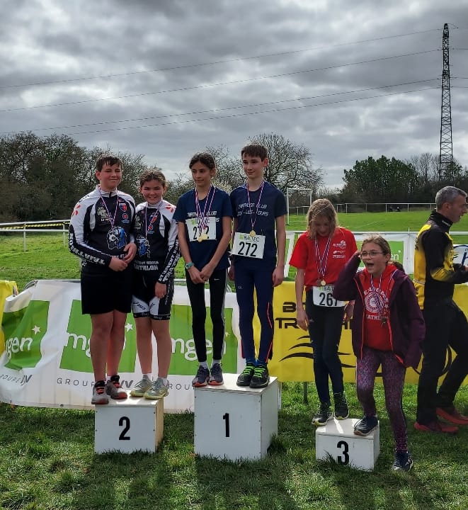 Bike & Run Bourges - Vice champion benjamins