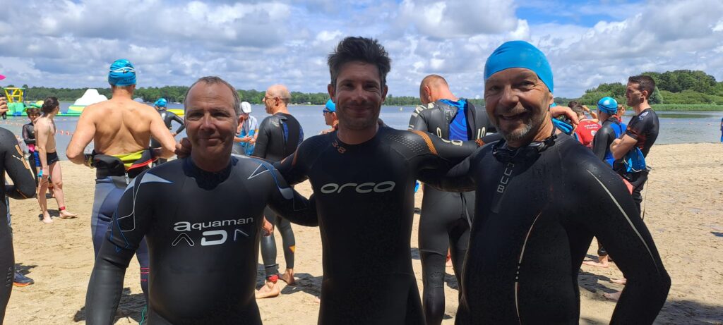 triathlon de l'étang du Puits à Argent-sur-Sauldre